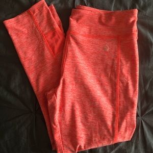 Vogo Athletics Neon Coral Leggings
